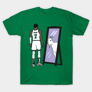 Jaylen Brown Mirror GOAT T-Shirt